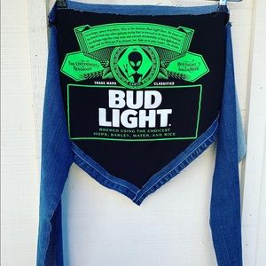 Bud Light Alien Triangle Top